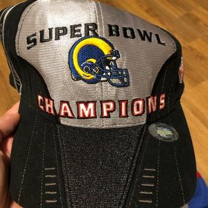 Vintage rams super bowl hat